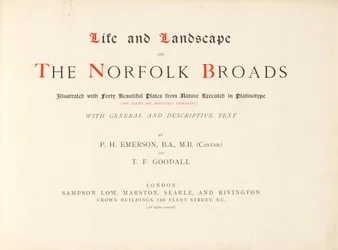 Life and Landscape on the Norfolk Broads